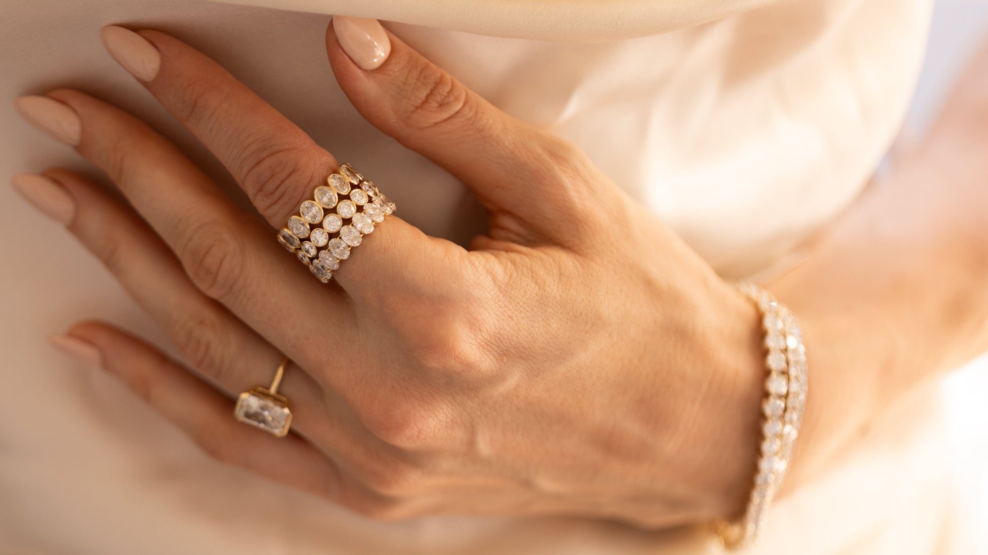 The Magic of Modern Bezel Set Diamond Engagement Rings