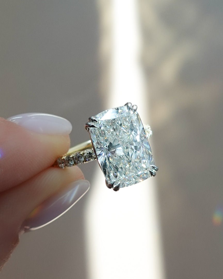 A Diamond Dilemma: Elongated Cushion Cut vs. Oval Cut - GOODSTONE