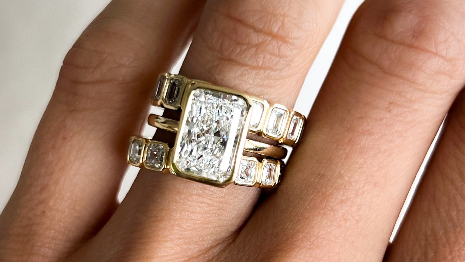 Clash of Cuts: Radiant vs. Emerald Cut Diamonds for Your Engagement Ring - GOODSTONE