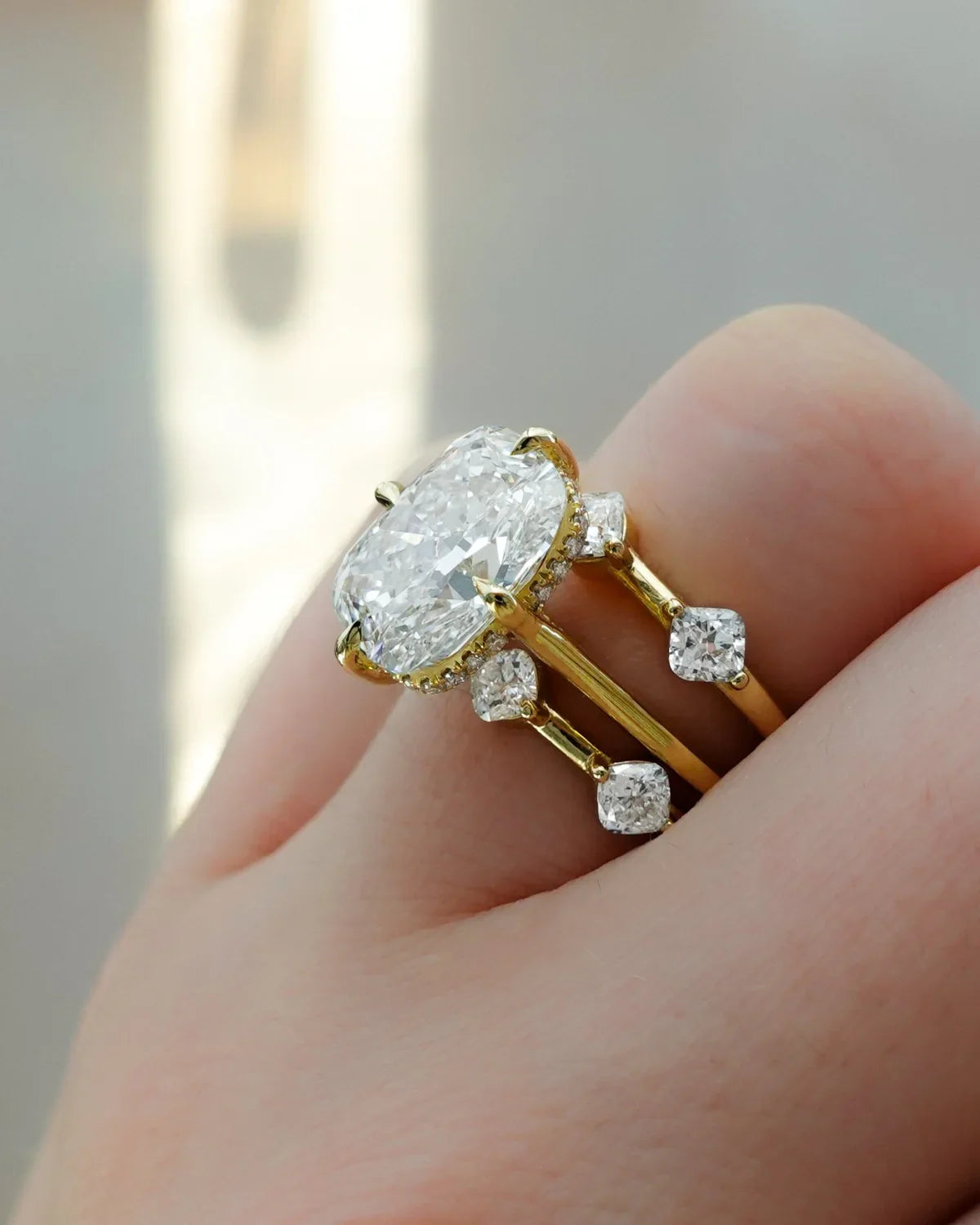 What Actually Looks Best on a Cushion Cut Diamond