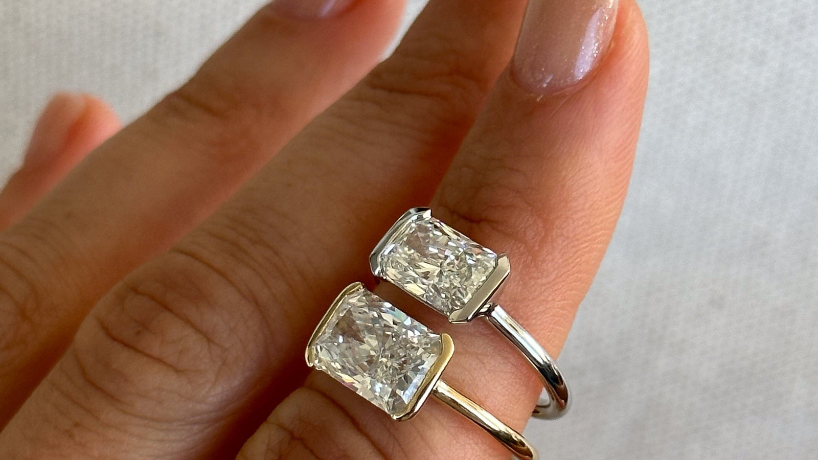 Defying Expectations: The East West Engagement Ring - GOODSTONE
