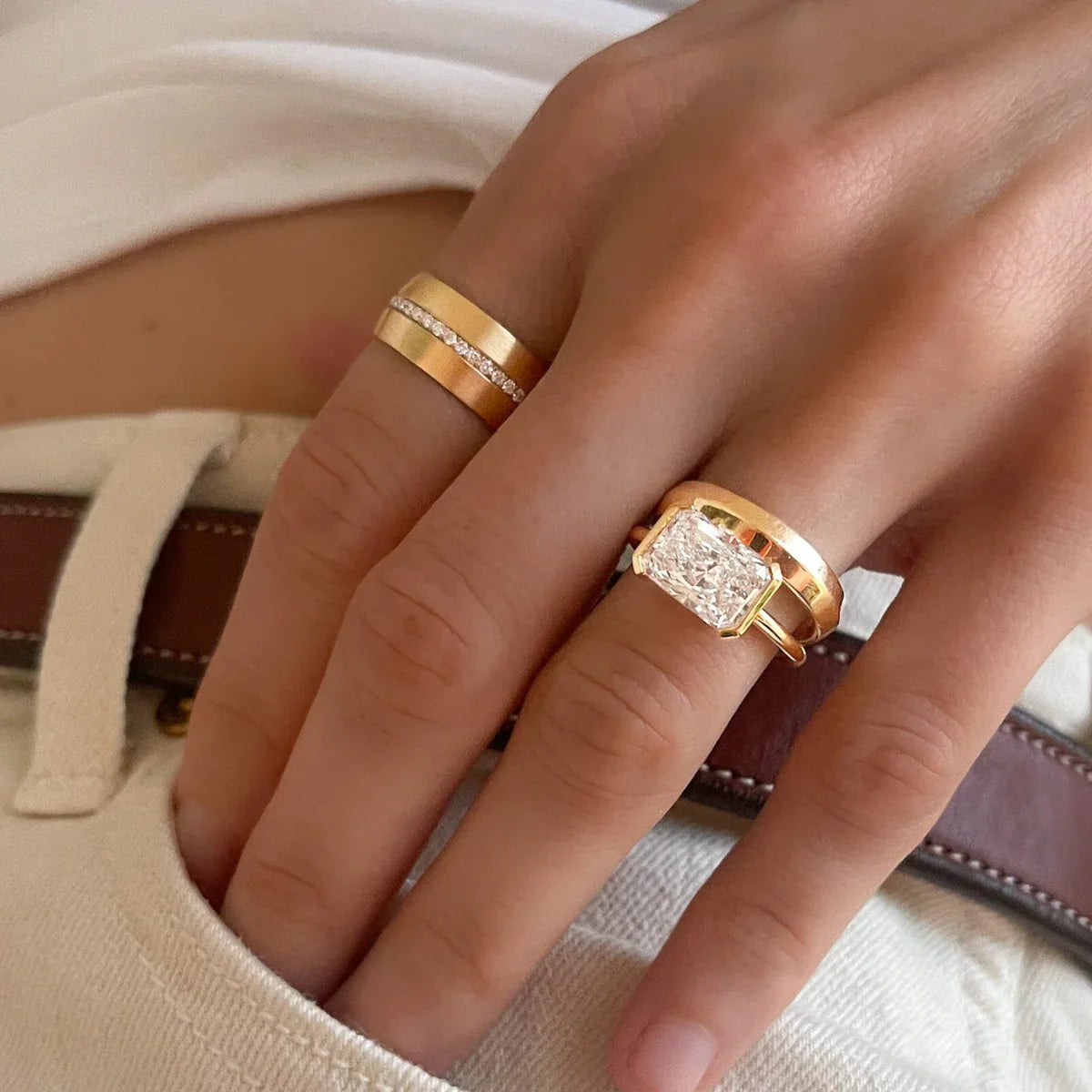 Yellow Gold vs. White Gold vs. Platinum for Engagement Rings