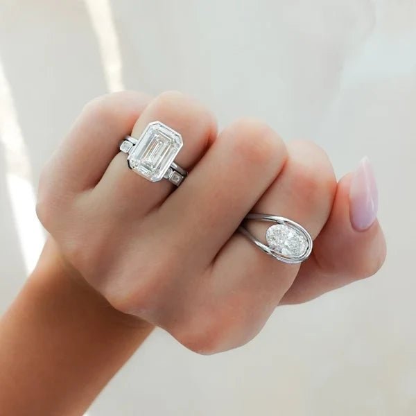 Step Cut vs. Brilliant Cut Diamonds: How the Facets Change the Look - GOODSTONE