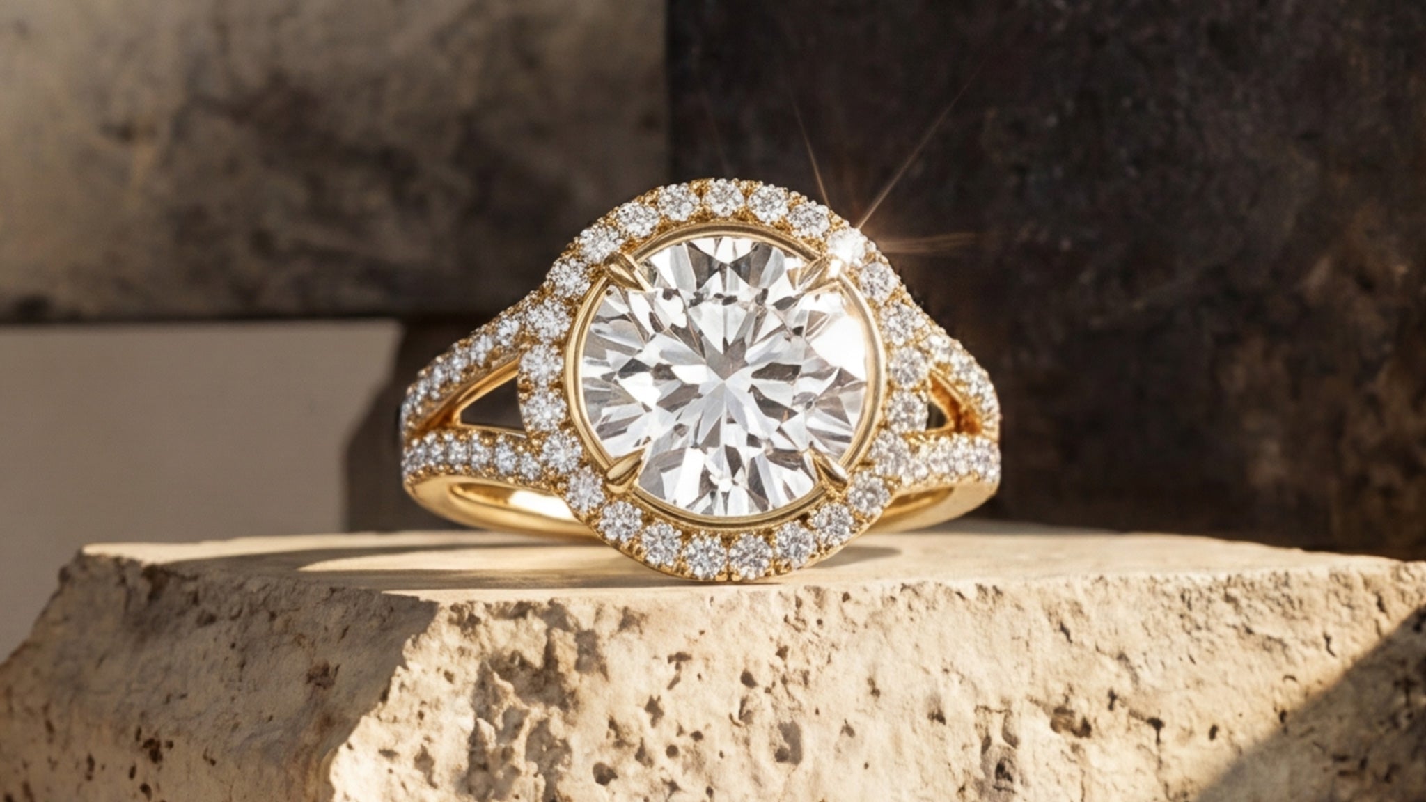 Halo Engagement Rings