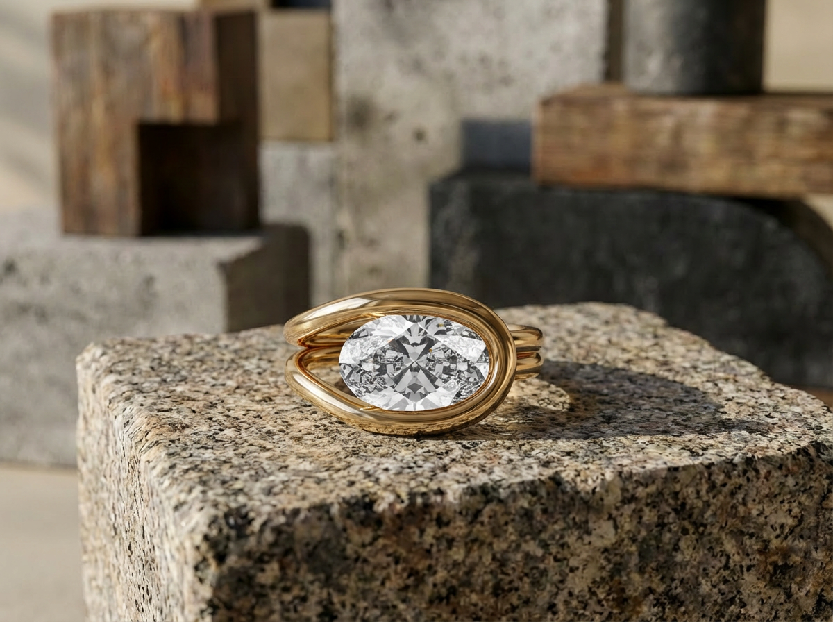 Lasso Engagement Rings