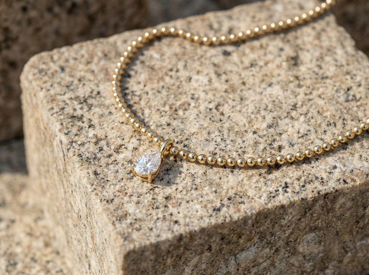 Chain + Attachable Diamond Pendant