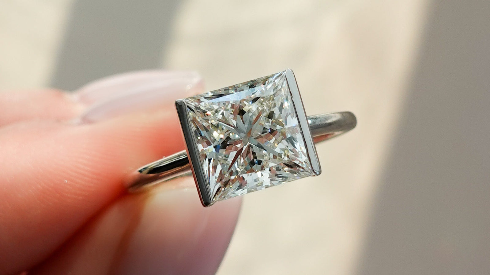 Half Bezel Solitaires