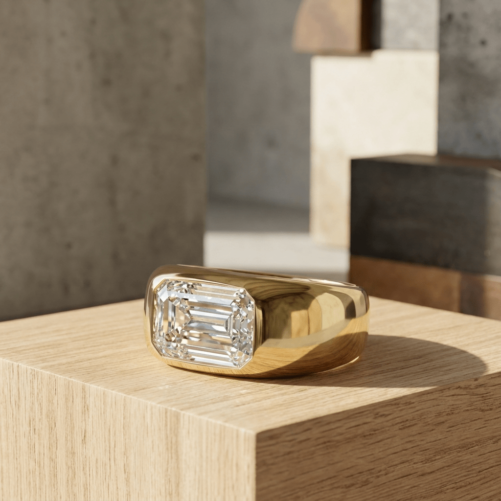 Burnished Engagement Rings - GOODSTONE