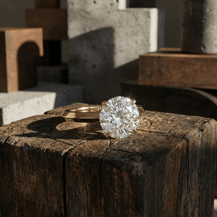 Butter Knife Solitaires: Diamond Engagement Rings | GoodStone