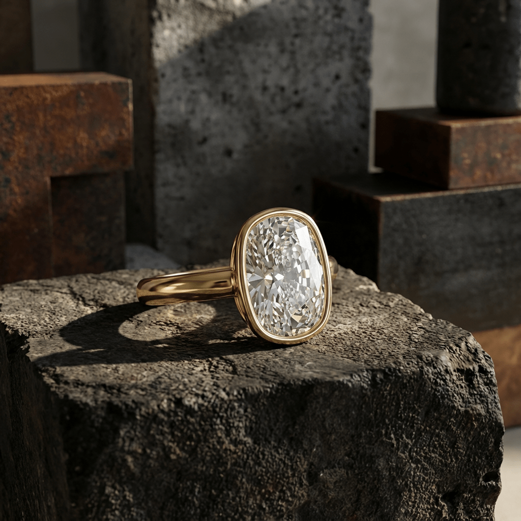 Cathedral Bezel Solitaire - GOODSTONE