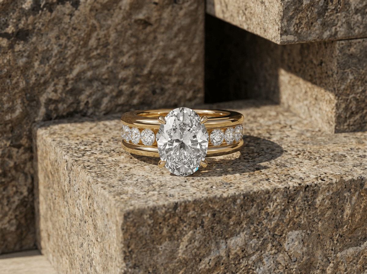 Channel Set Engagement Rings - GOODSTONE