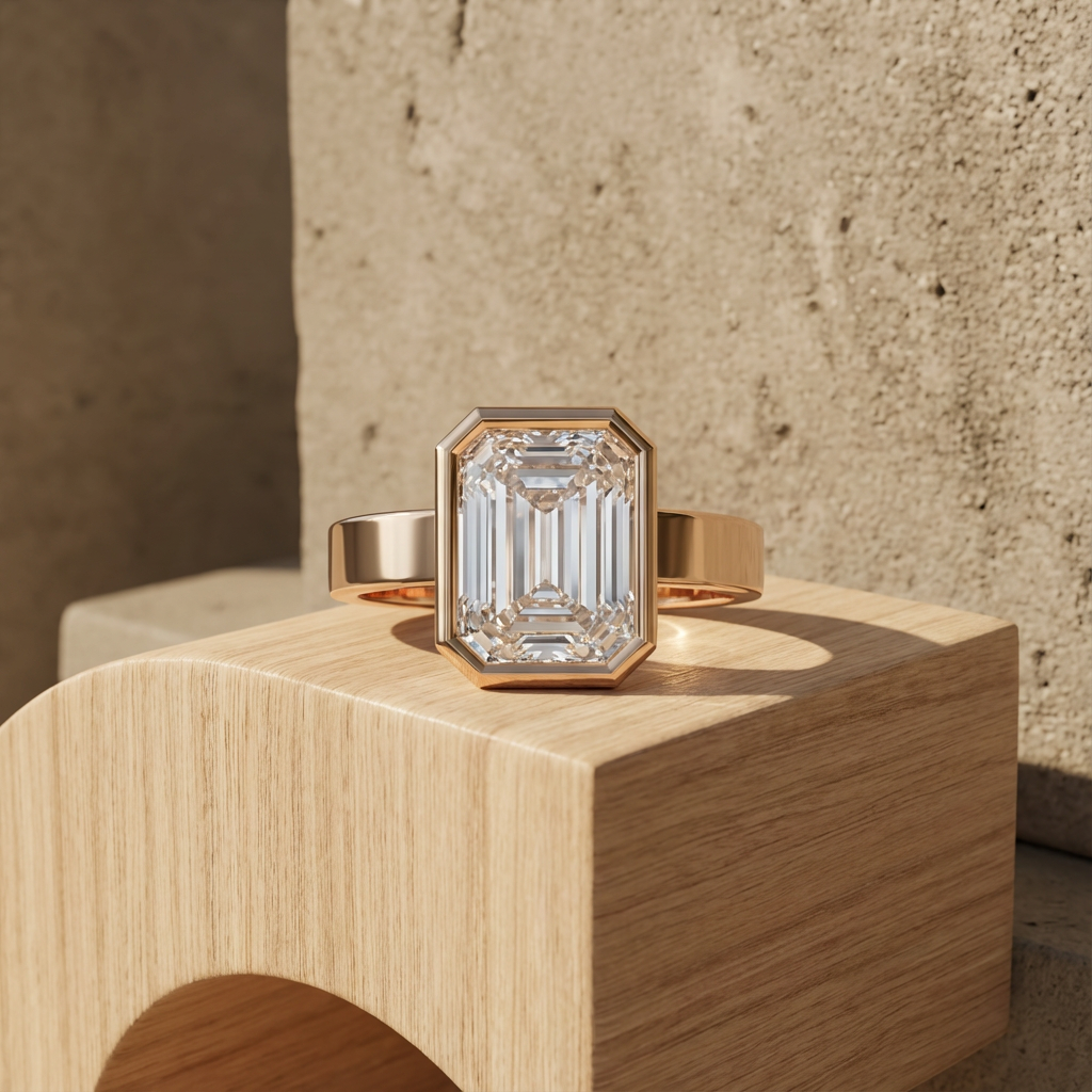 Finest Bezel Set Solitaires