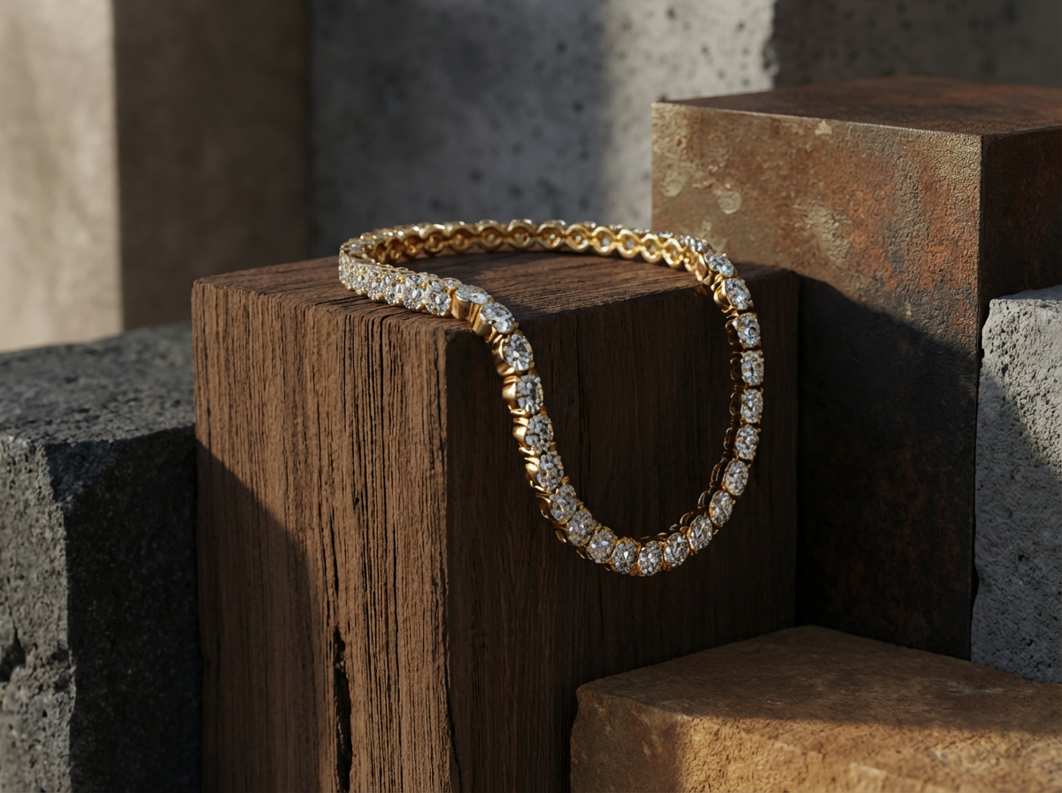 Lab Grown Tennis Bracelets