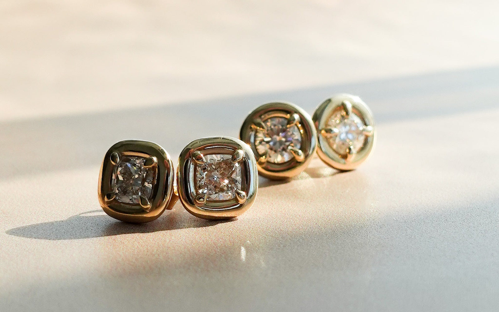 Diamond Stud Earrings