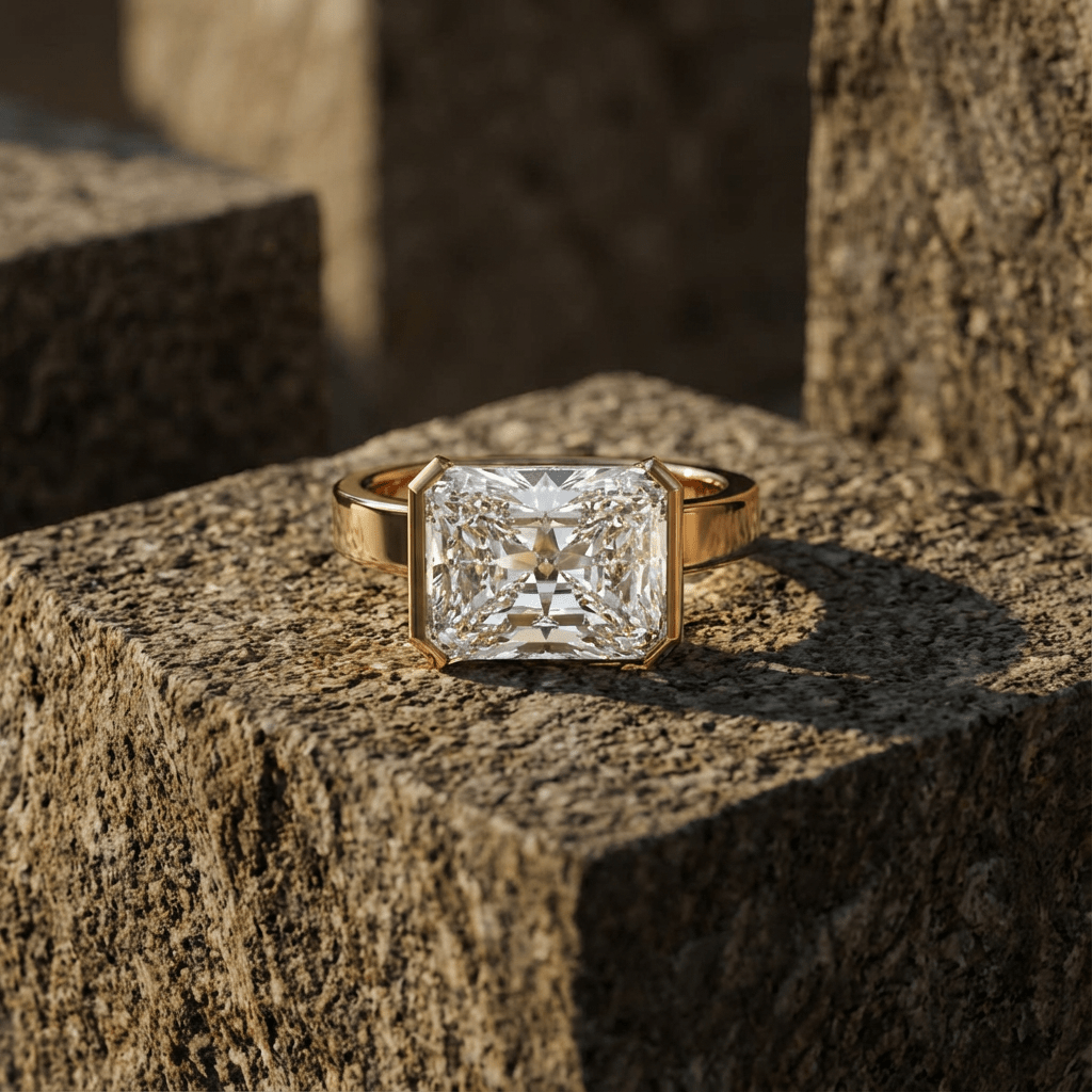 Finest Half Bezel Solitaire - GOODSTONE