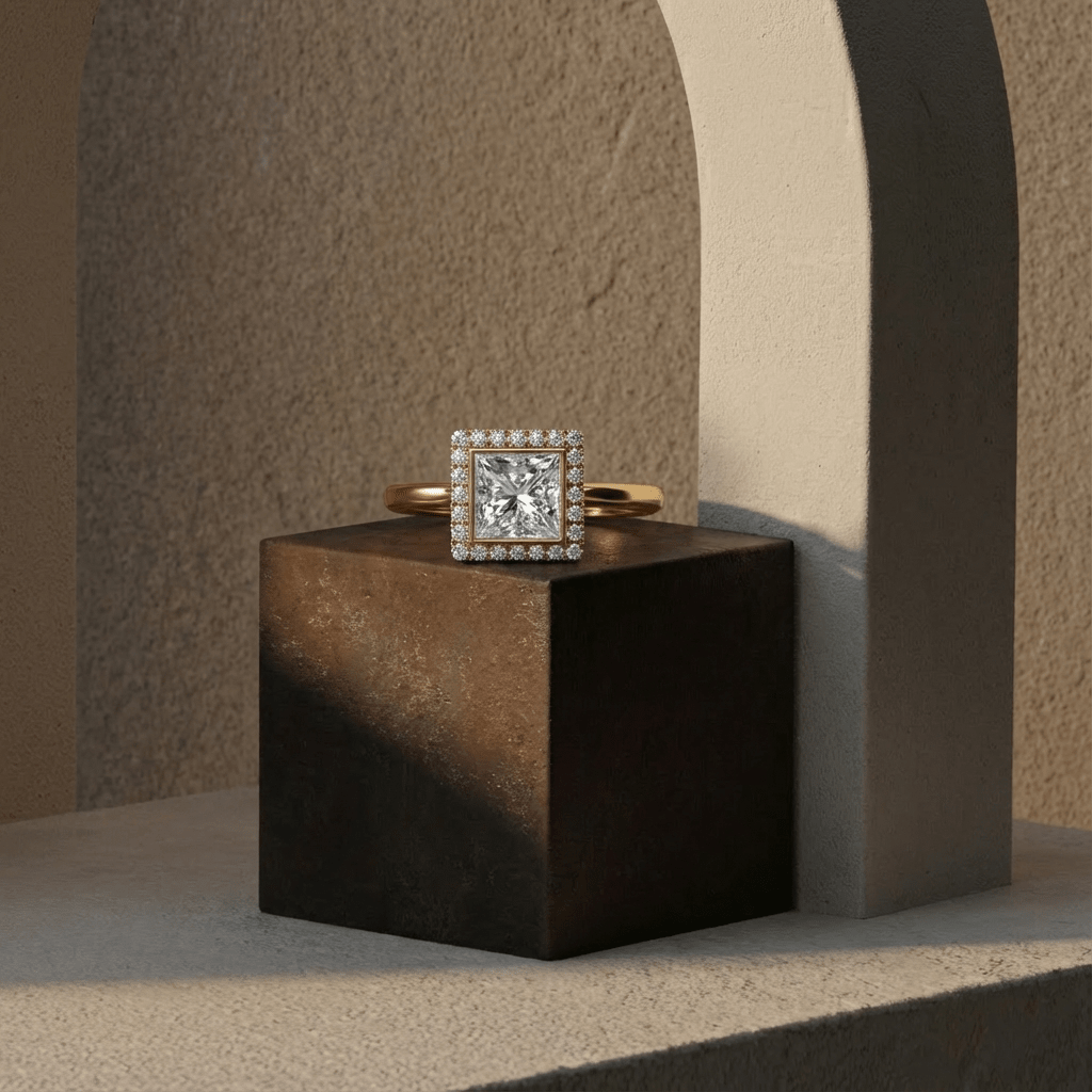 Halo Engagement Rings - GOODSTONE