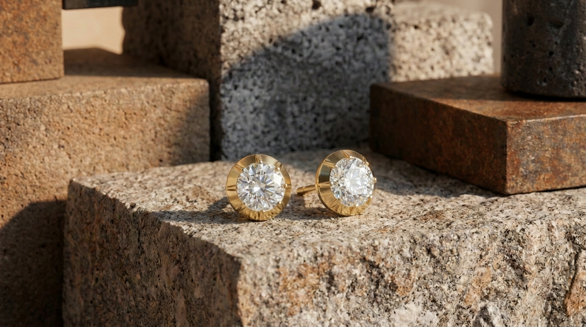 Button Back Studs