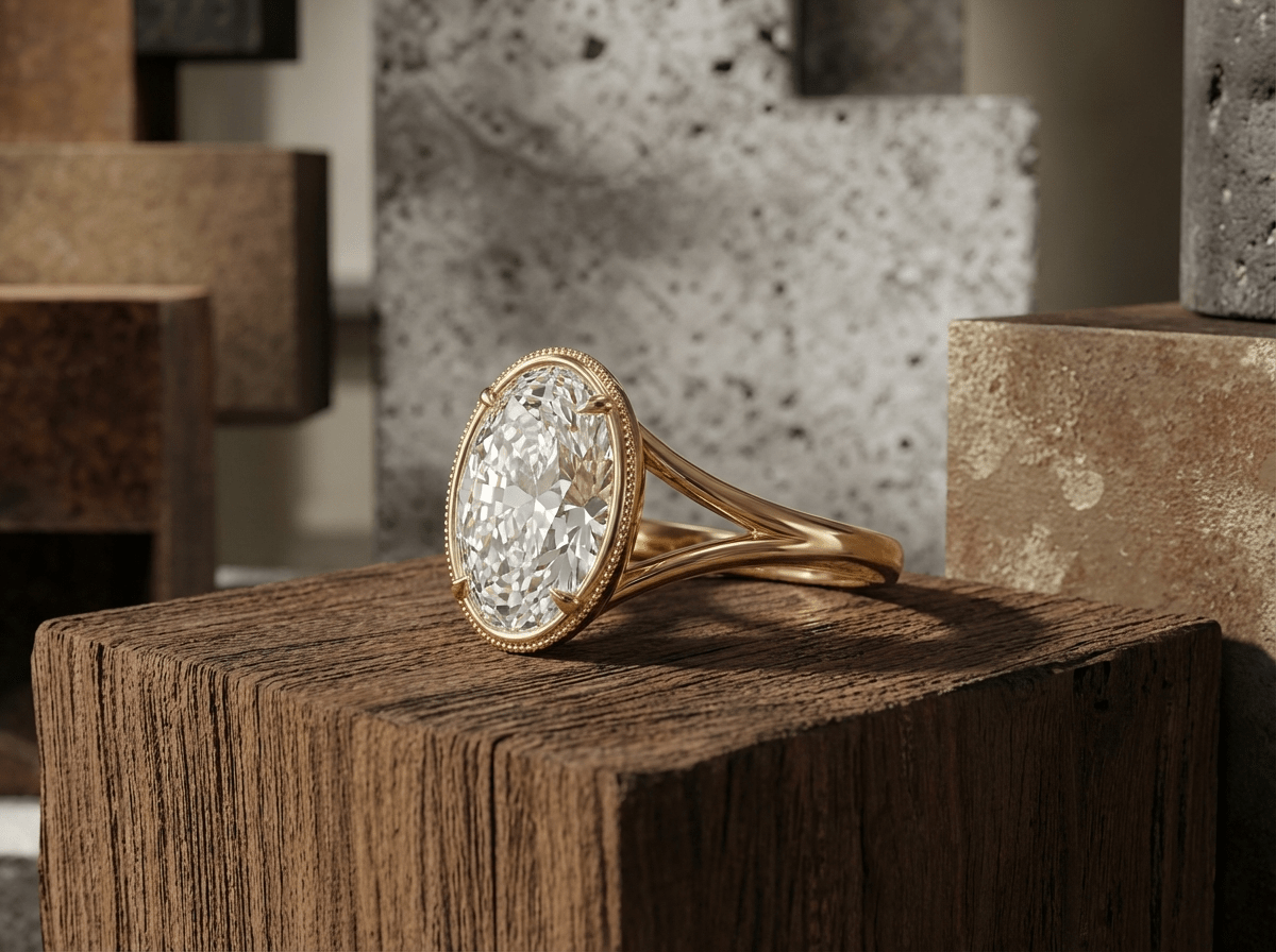 Lab Grown Diamond Engagement Ring - GOODSTONE