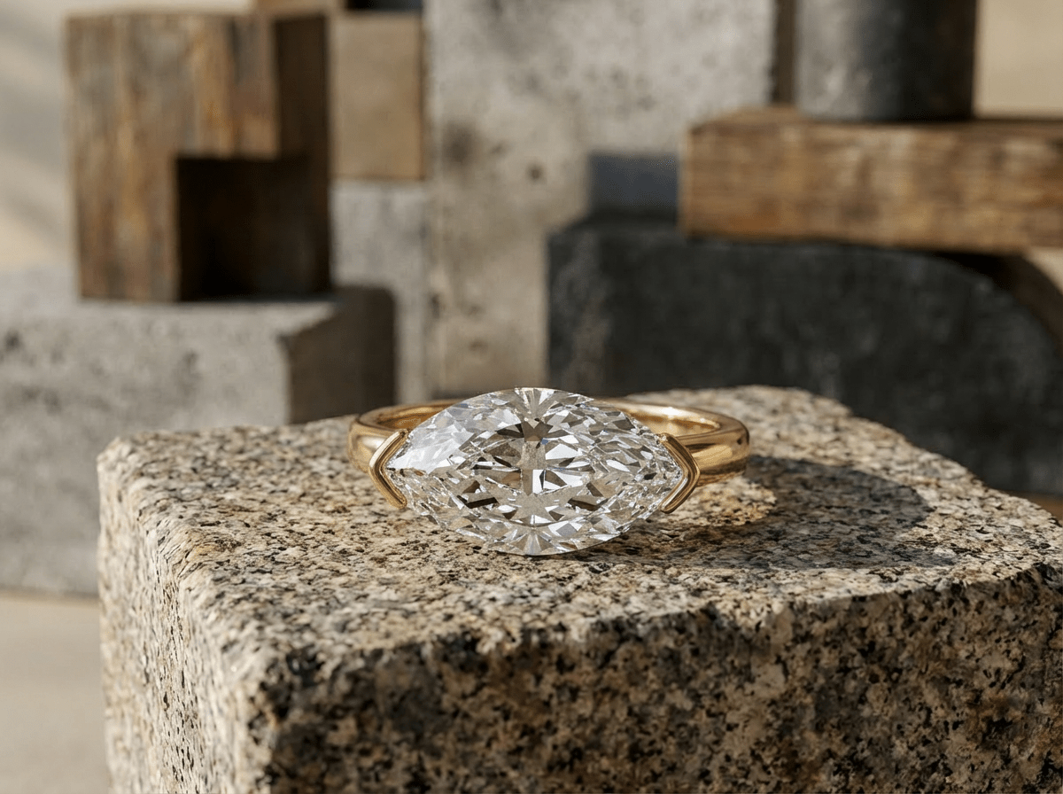 Lab Grown Diamond Solitaire Ring - GOODSTONE