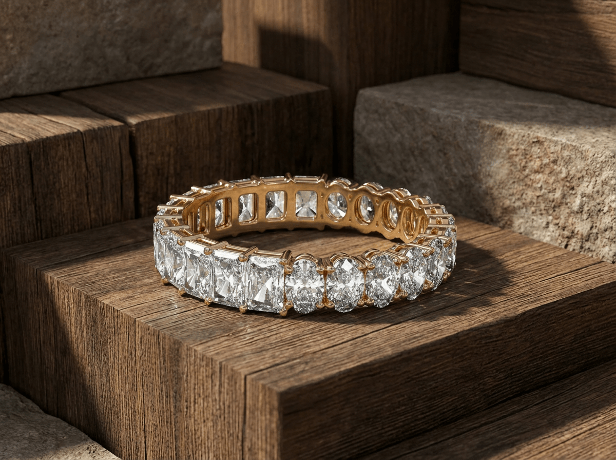 Lab Grown Eternity Ring - GOODSTONE