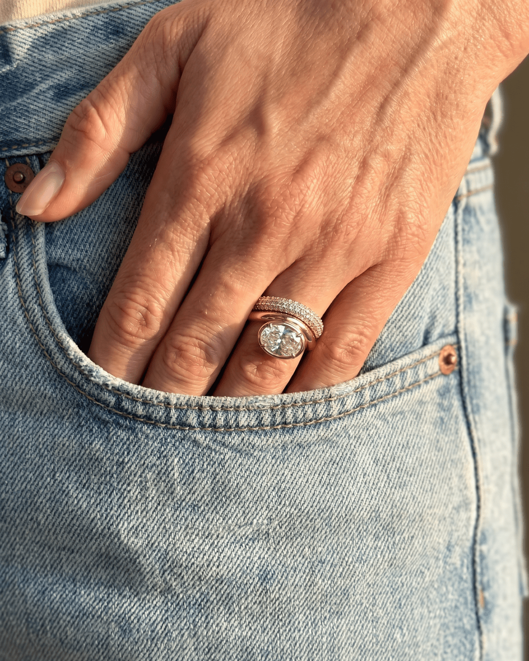 Low Profile Wedding Bands - GOODSTONE
