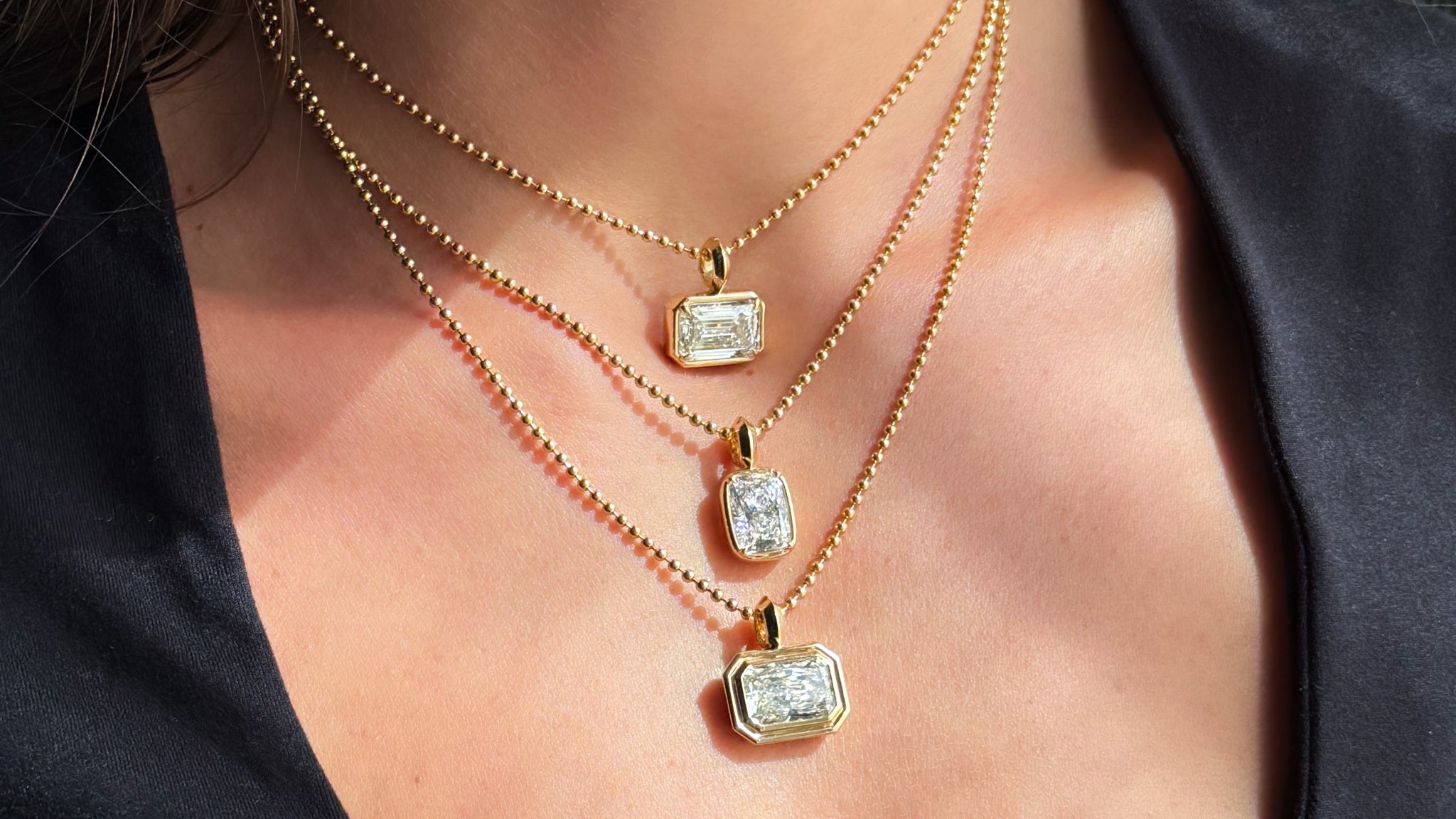 Chain + Attachable Diamond Pendant