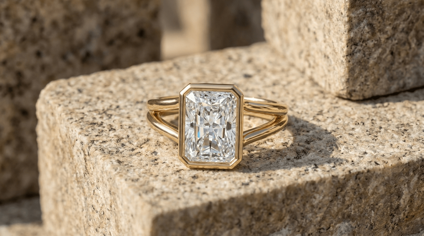 Split Shank Engagement Ring - GOODSTONE