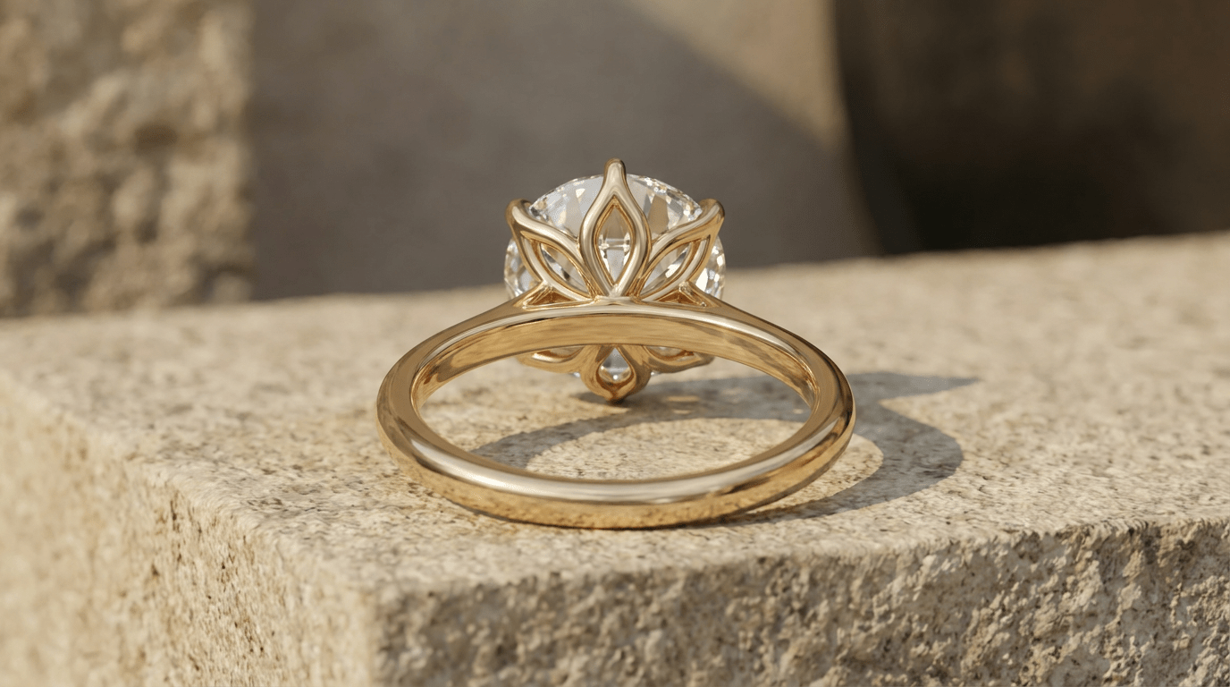 Tulip Cathedral Solitaire Rings - GOODSTONE