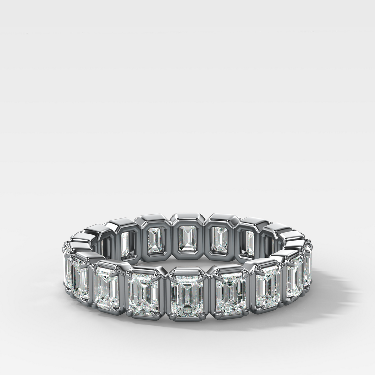 Club Set Eternity Band With Emerald Cuts