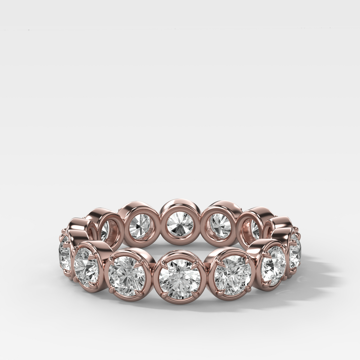 Club Set Eternity Band With Round Cuts