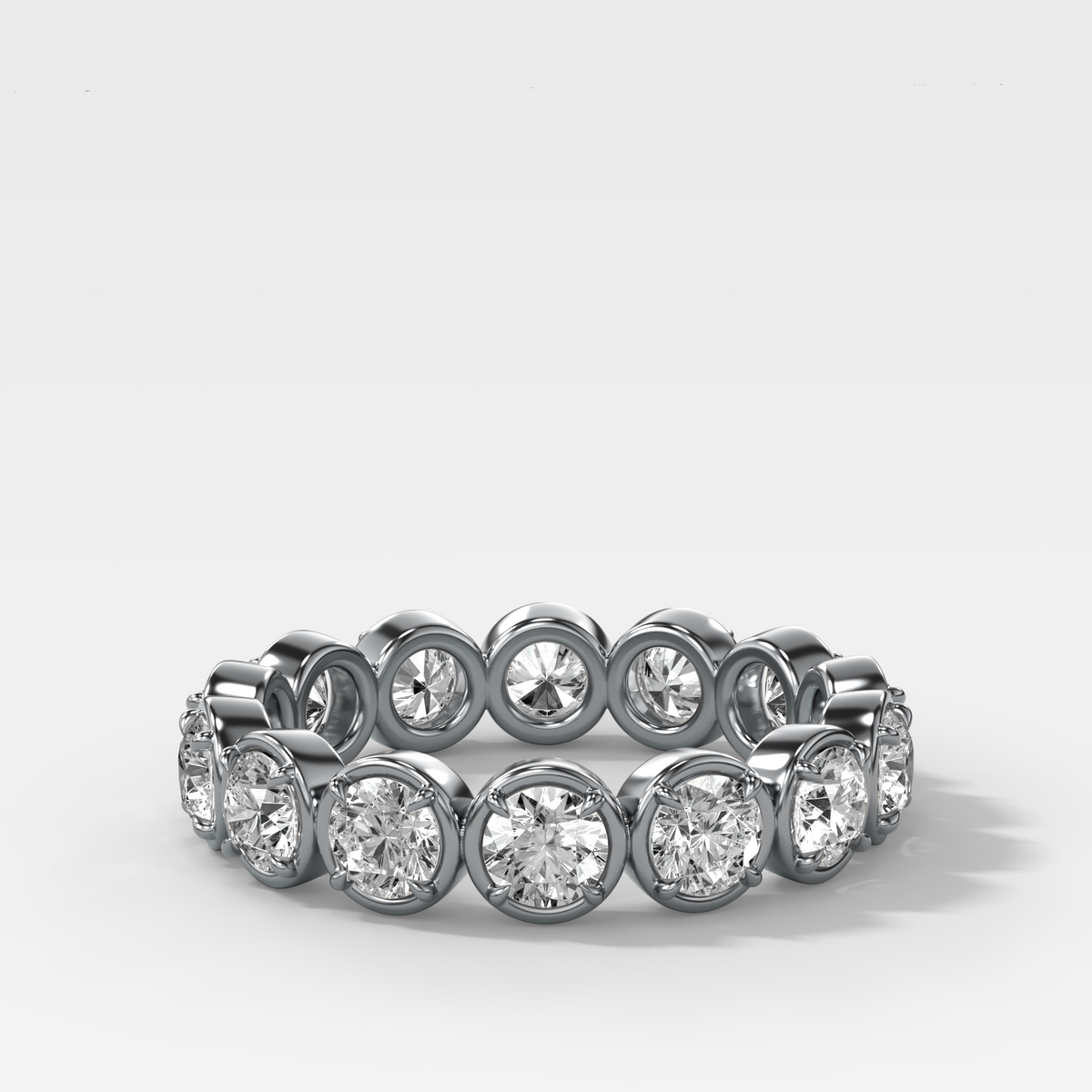 Club Set Eternity Band With Round Cuts