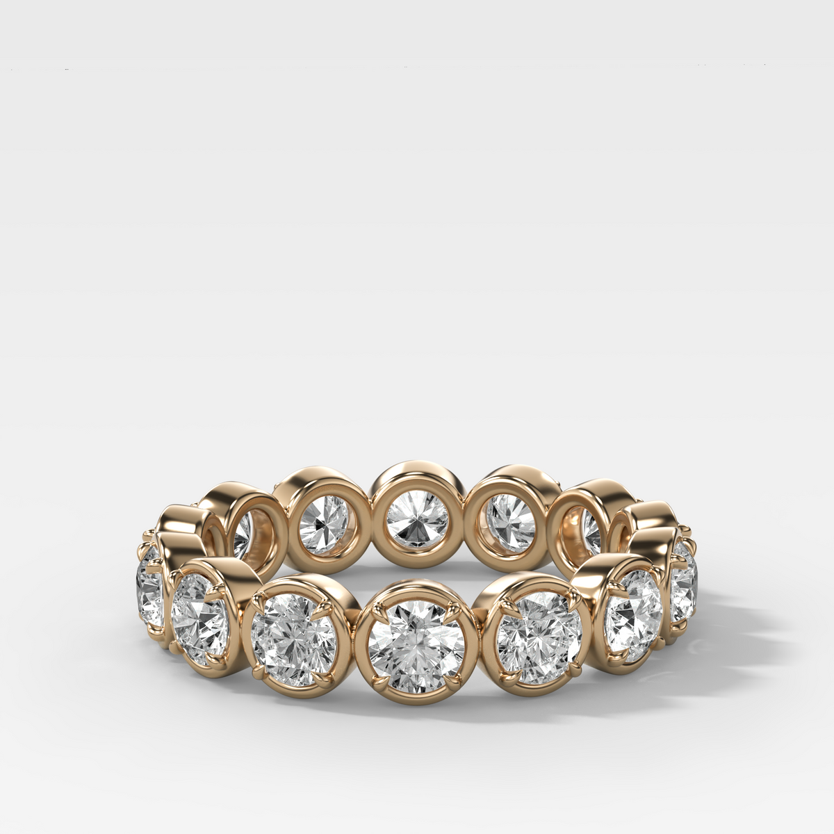 Club Set Eternity Band With Round Cuts
