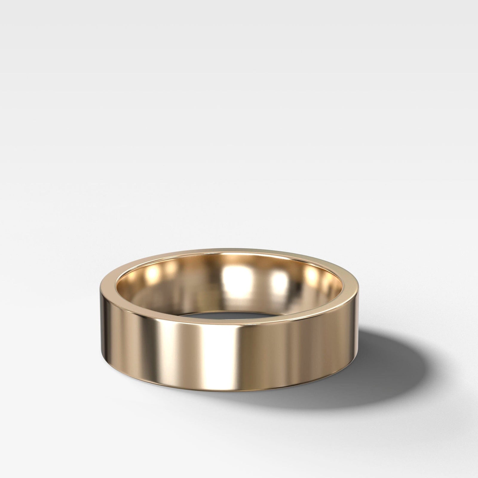 Finest Band (5mm) Band Good Stone Inc Yellow Gold 14k 