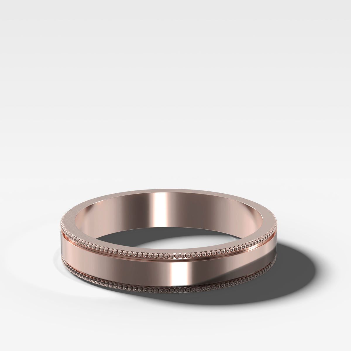 Finest Milgrain Wedding Band 4mm