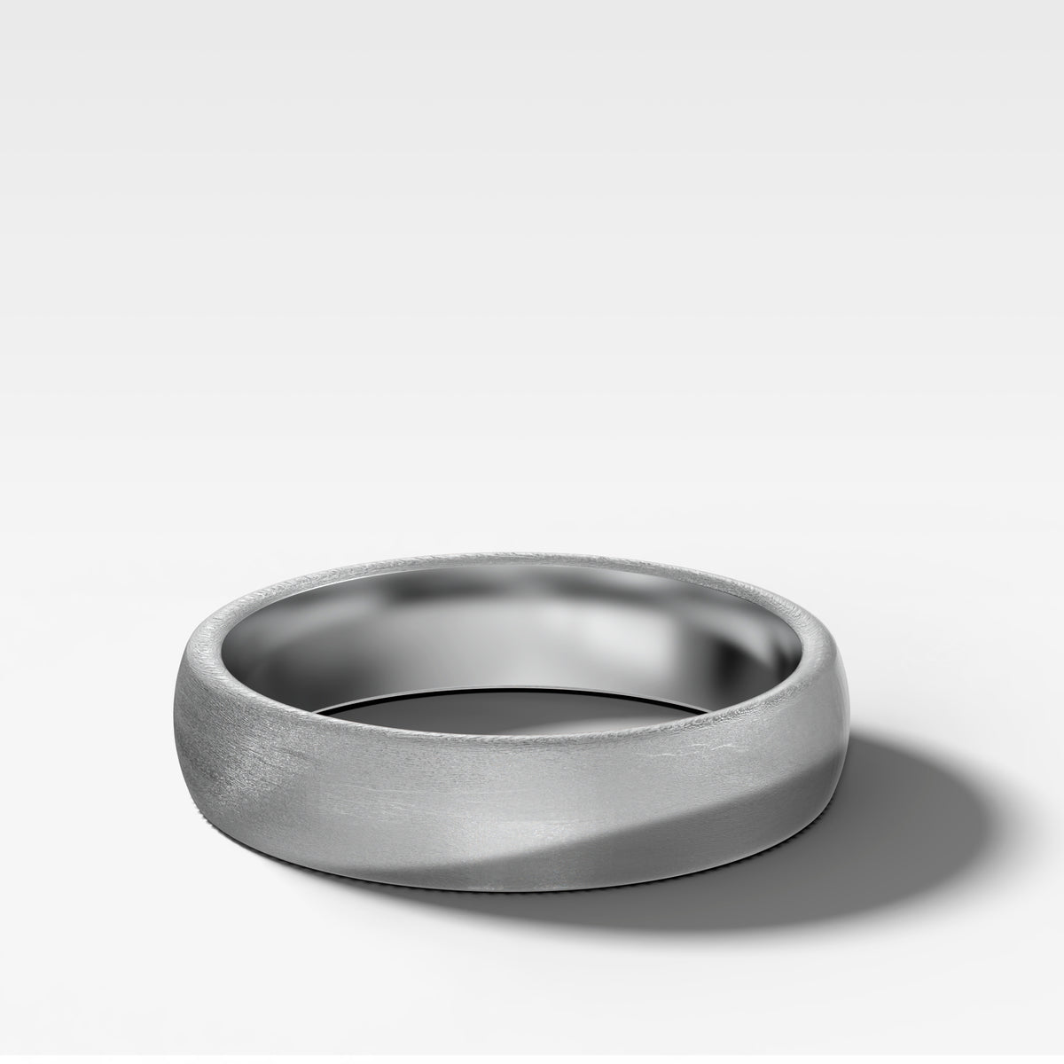 European Style Matte Wedding Band 5mm