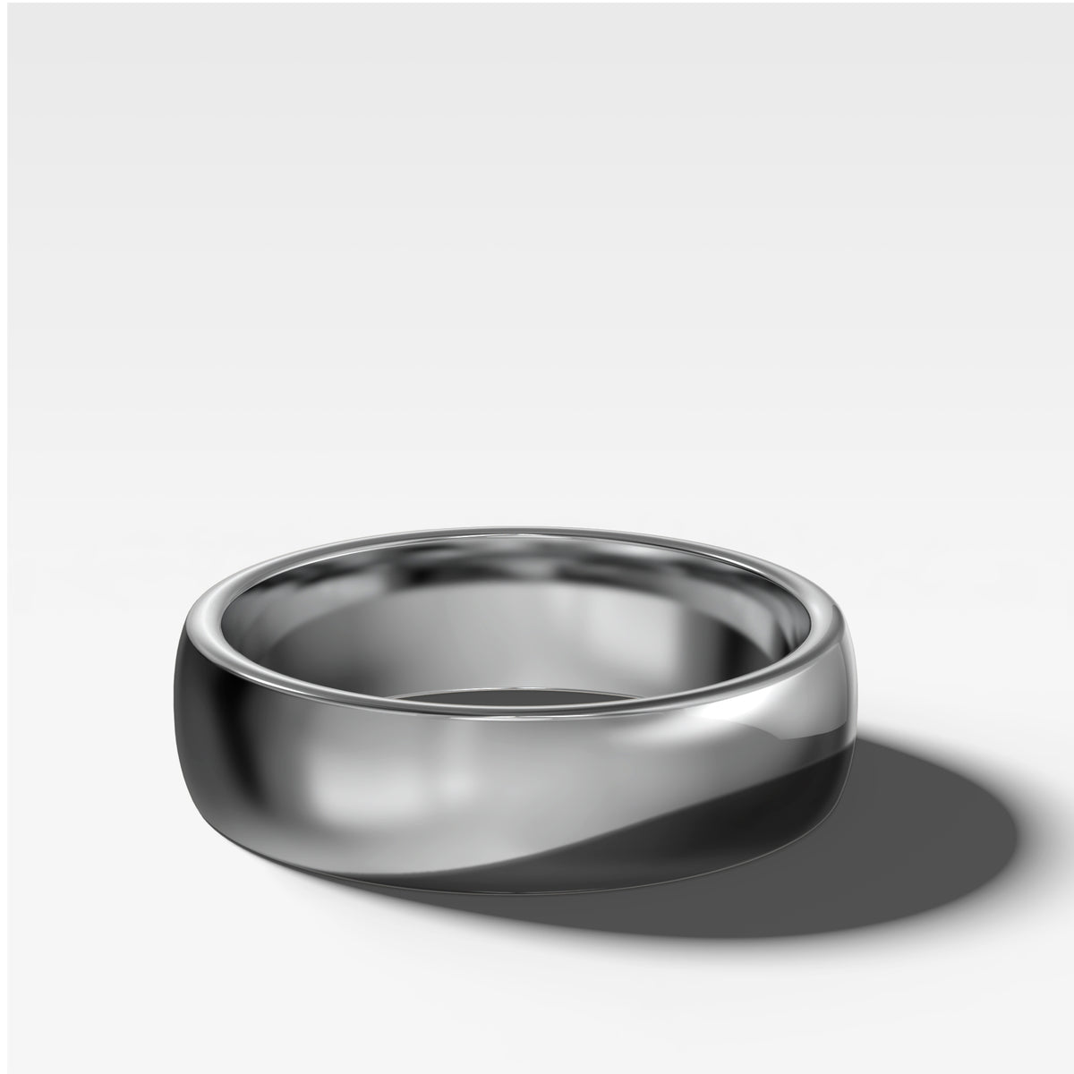 European Style Wedding Band 6mm