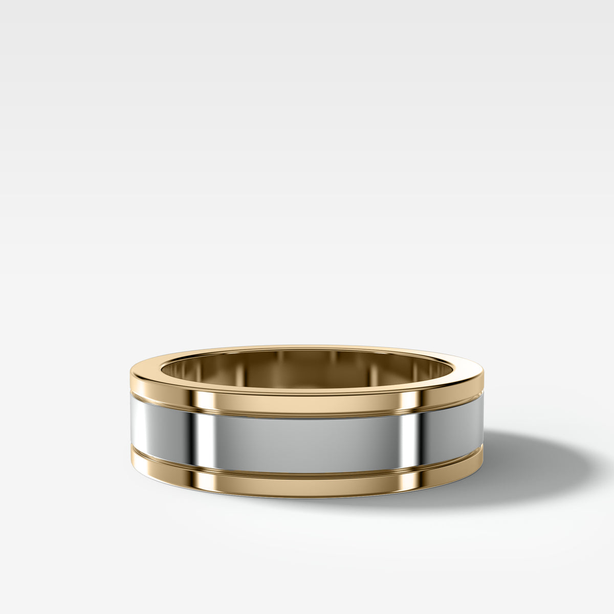 Alianza de boda mate milgrain más fina de 4 mm