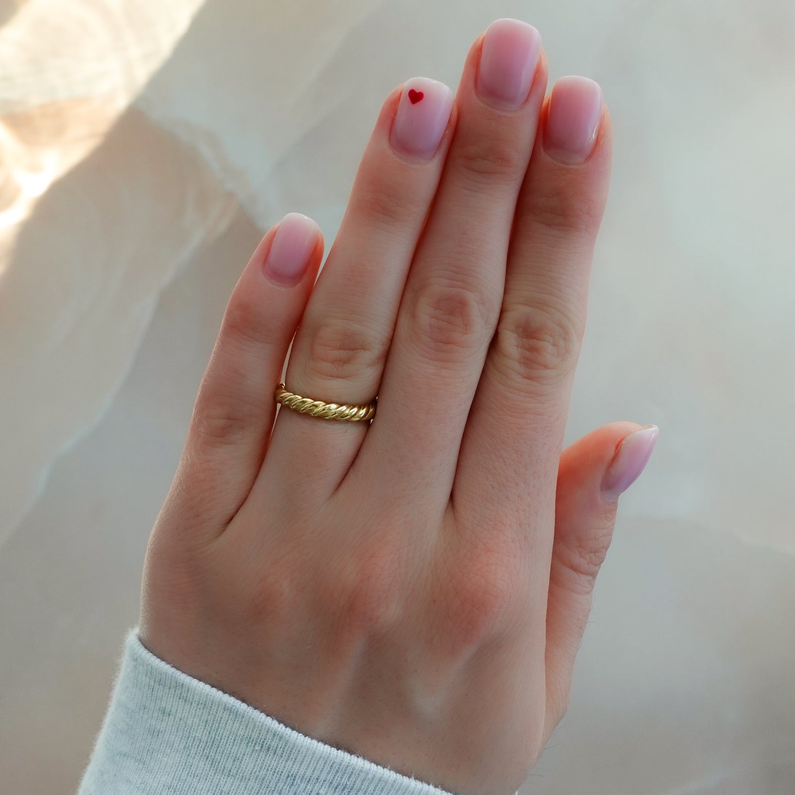 Rope Stacker (3mm) by Good Stone in Yellow Gold