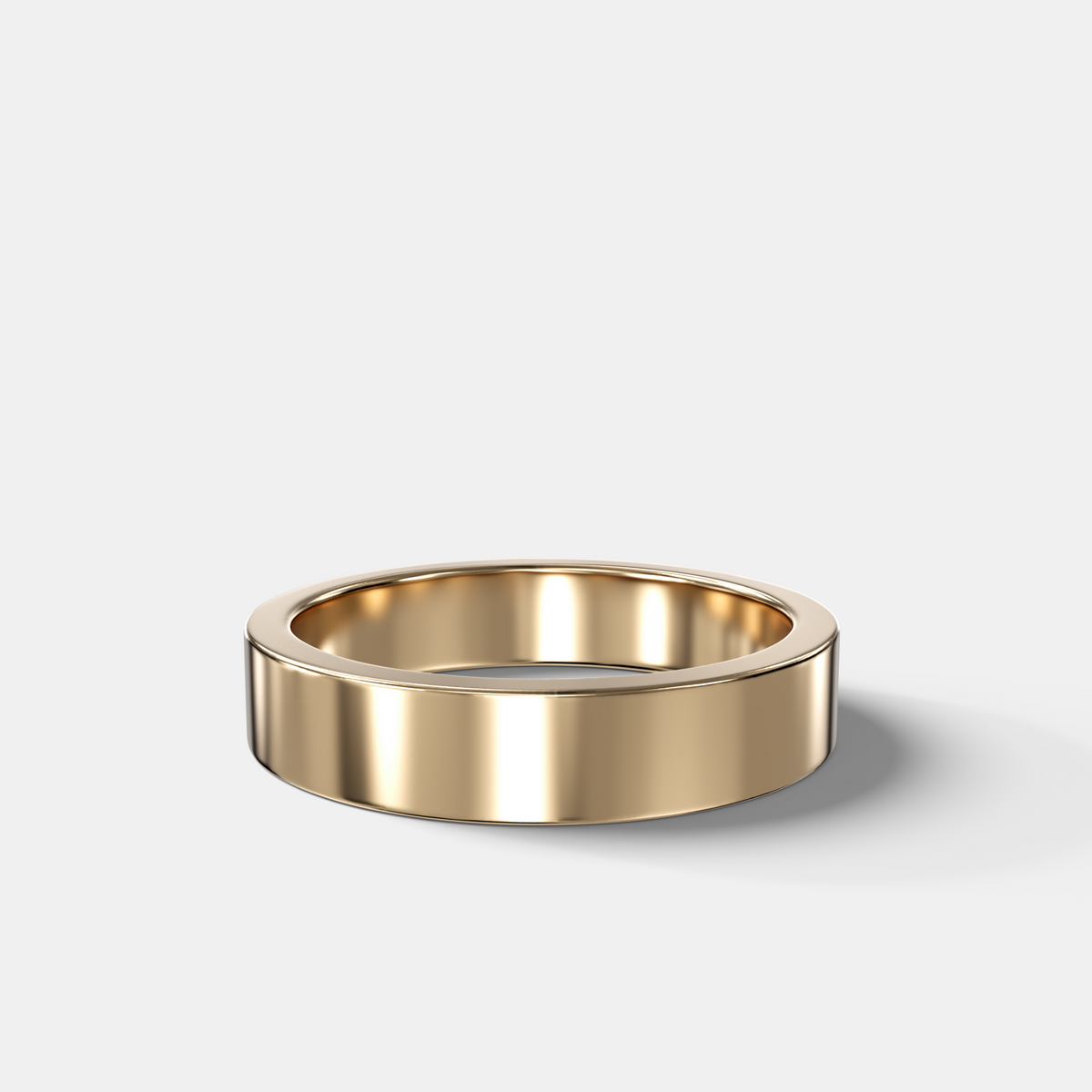 Alianza de boda mate milgrain más fina de 4 mm