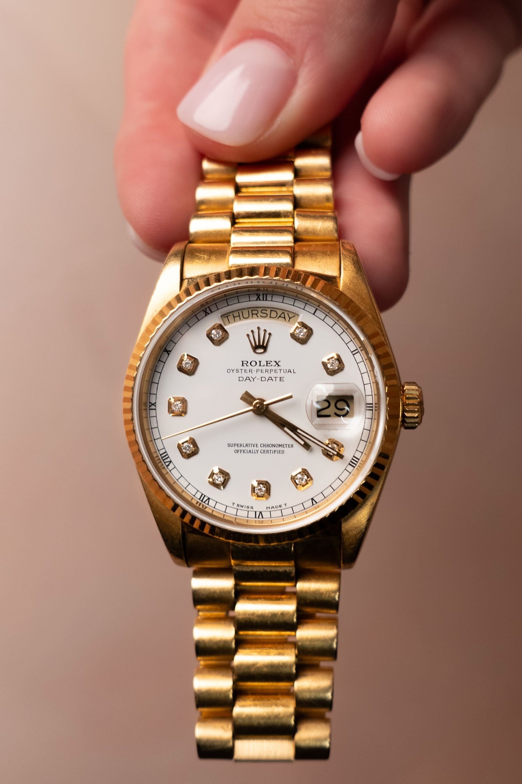 88 Presidential Rolex Day-Date 18K Yellow Gold Accessories Rolex 