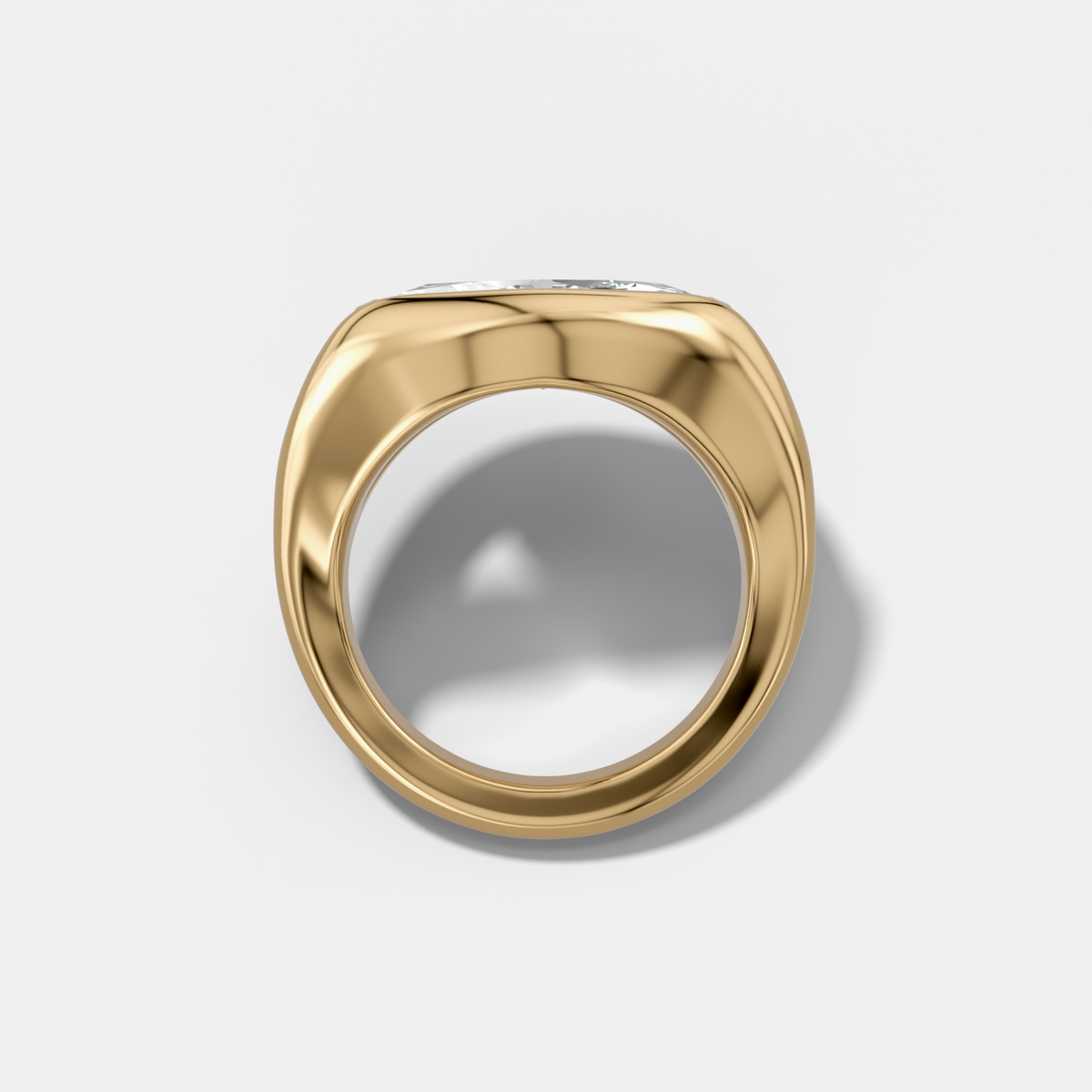 Iris Engagement Ring With East West Marquise Cut Diamond