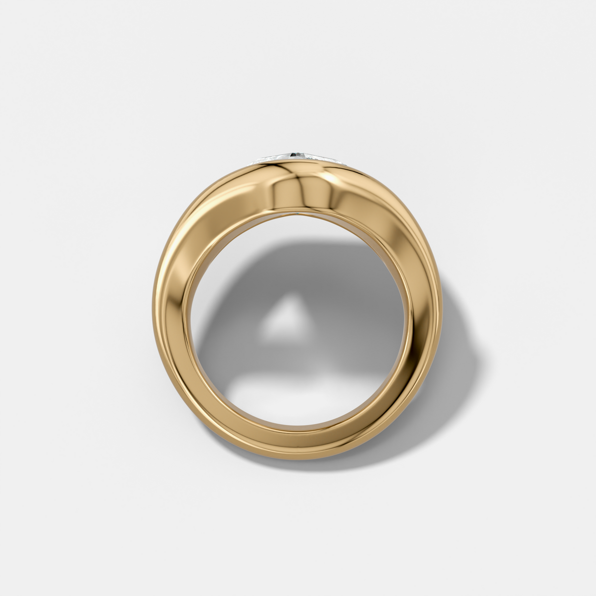 Iris Engagement Ring With an Asscher Cut Diamond