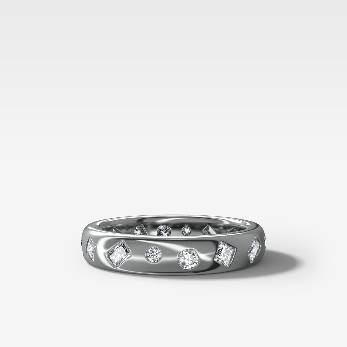 Mosaic Eternity Band