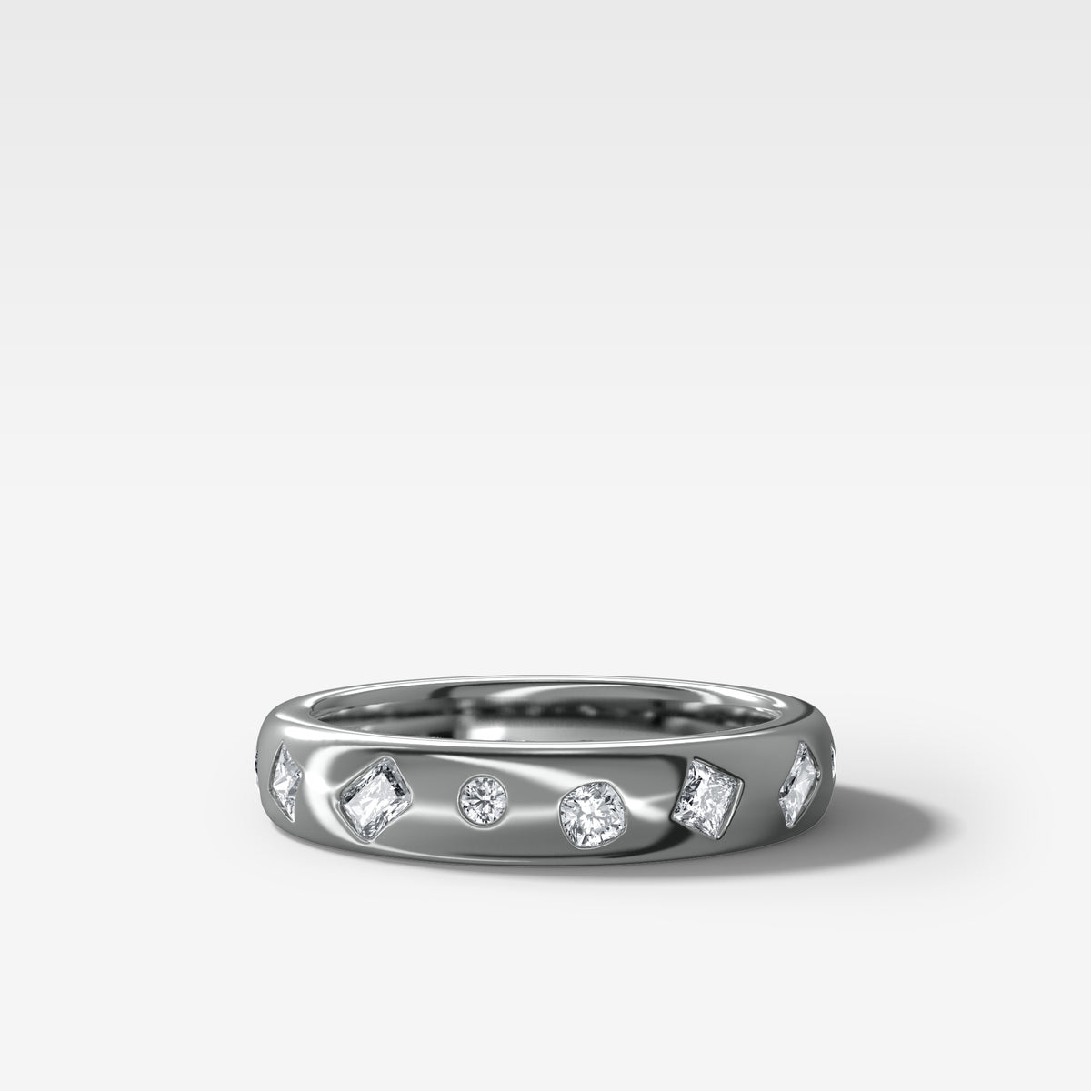 Mosaic Wedding Band