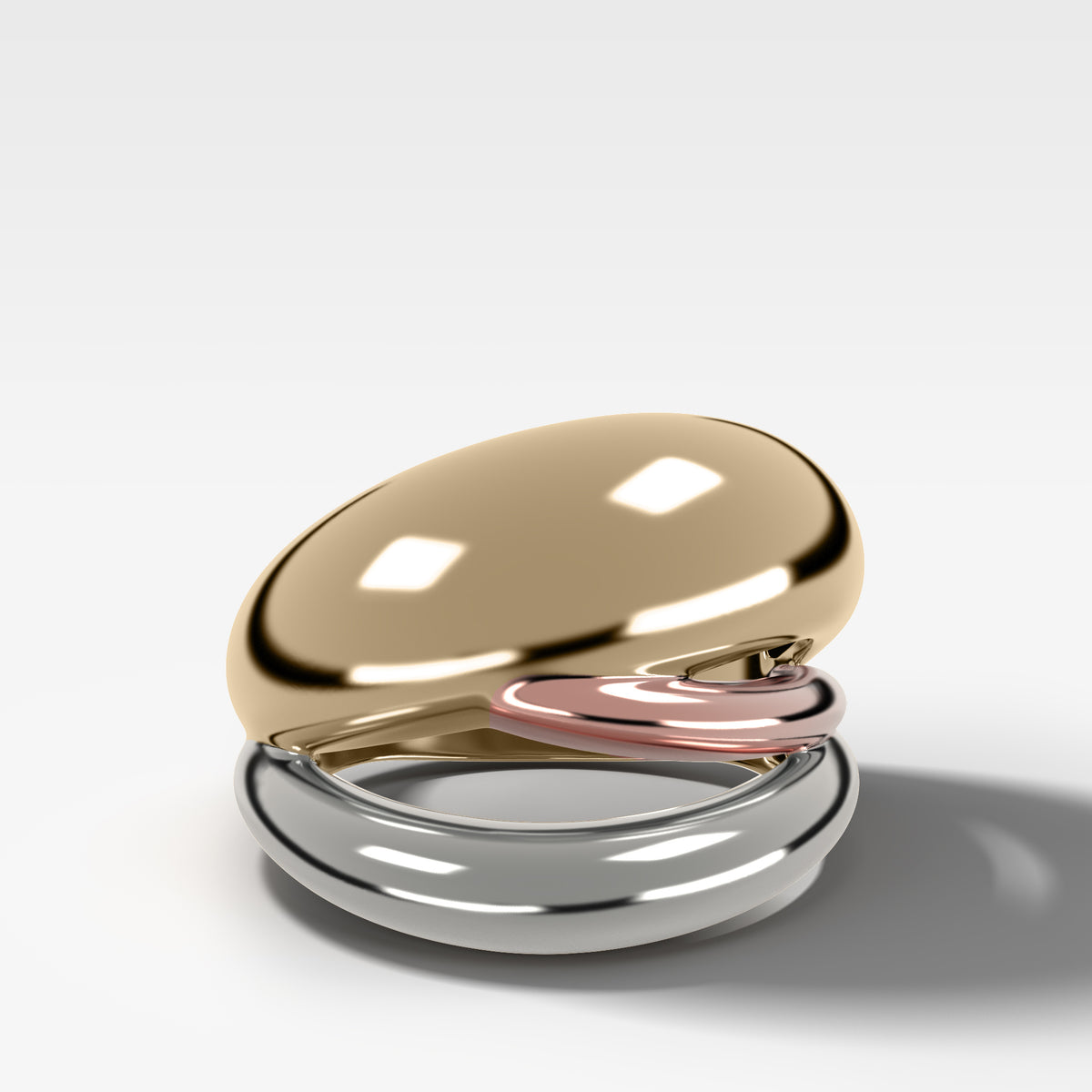 Threefold Wedding Band