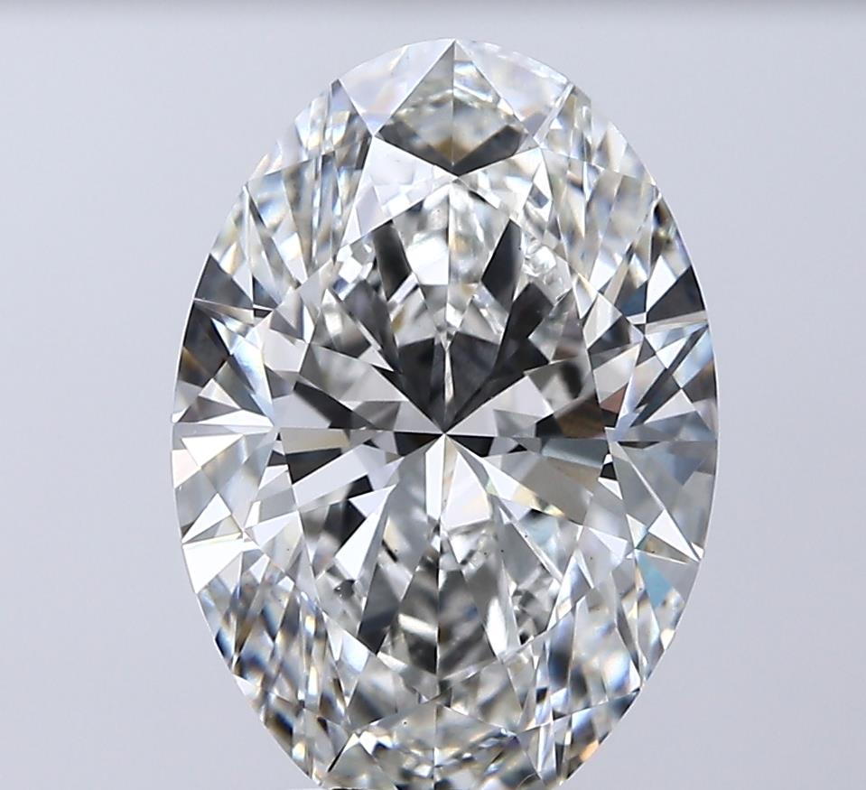 Oval 4.09ct F VS1