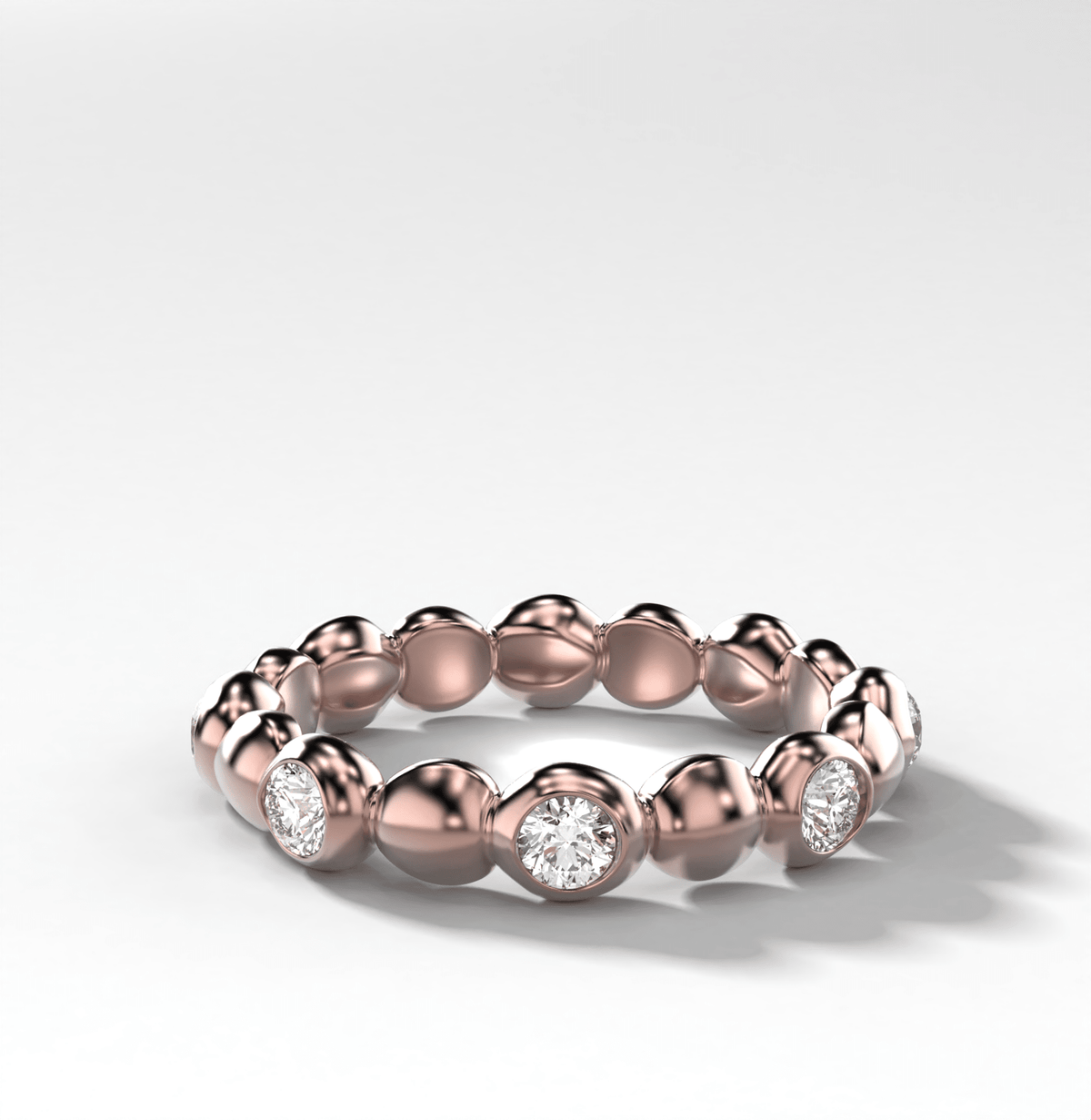 Alternating Bubble Eternity Band - GOODSTONE