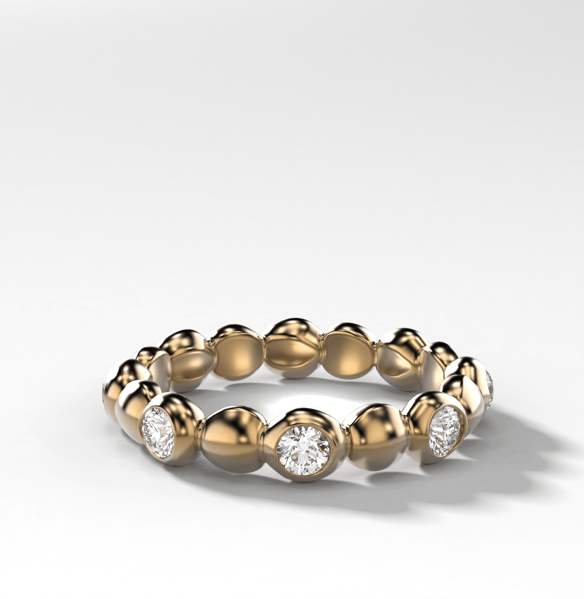 Alternating Bubble Eternity Band - GOODSTONE