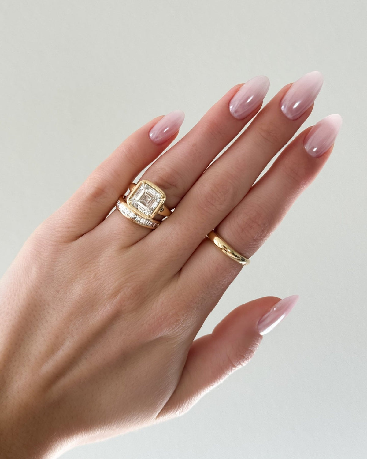 Baguette Channel Set Diamond Wedding Band - GOODSTONE