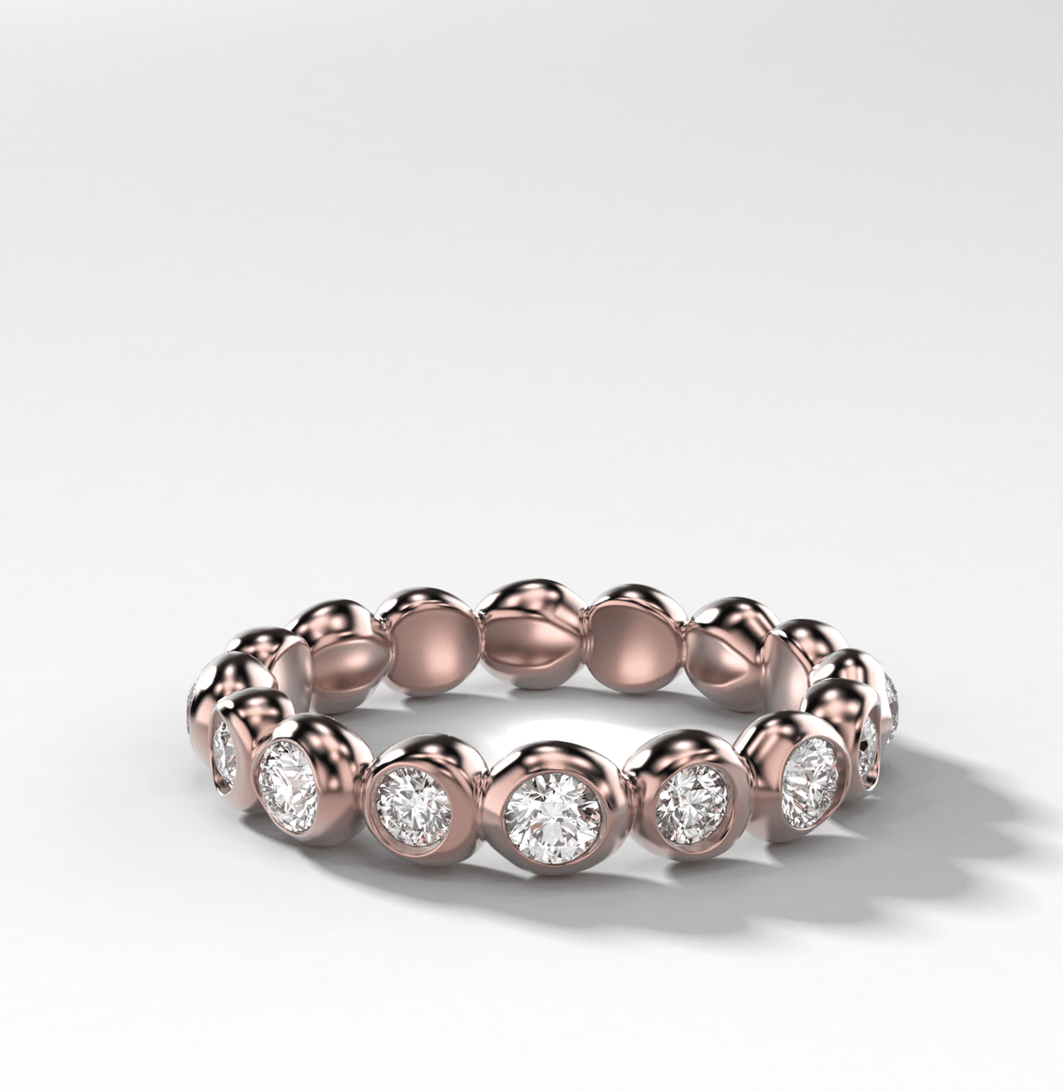 Bubble Diamond Eternity Band - GOODSTONE